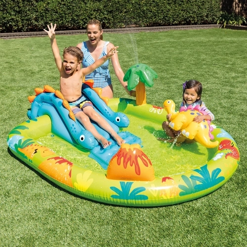 Toboggan pour les jeux aquatiques