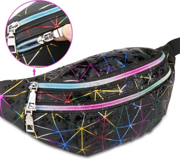 Trois poches zippées pratiques