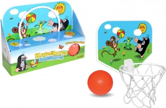 Basket de Taupe – panier de basket suspendu avec balle pour porte