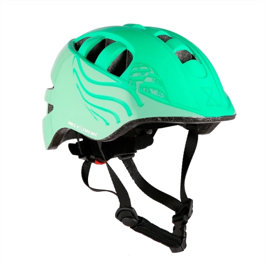 Casque NILS EXTREME MTW08 – casque freestyle vert pour vélo, roller et trottinette
