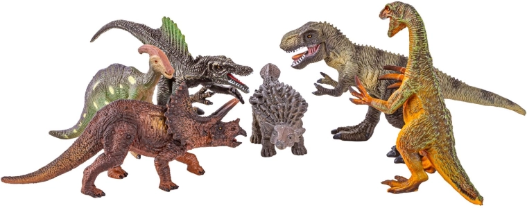 6 dinosaures pour jouer immédiatement