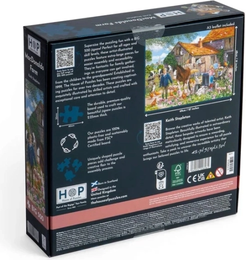 Une fabrication de qualité House of Puzzles