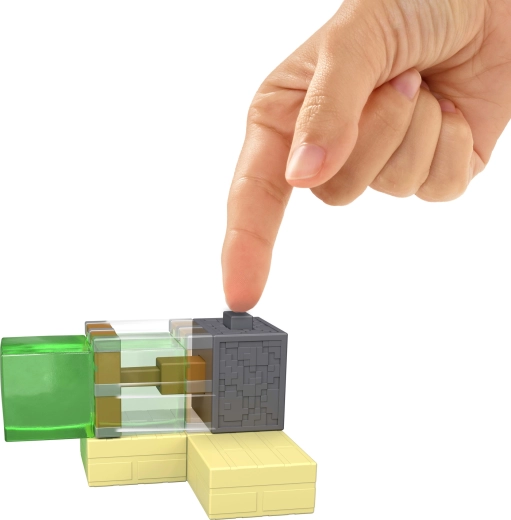 Piège redstone interactif avec bouton