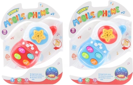 Téléphone sonore en plastique à piles pour enfants