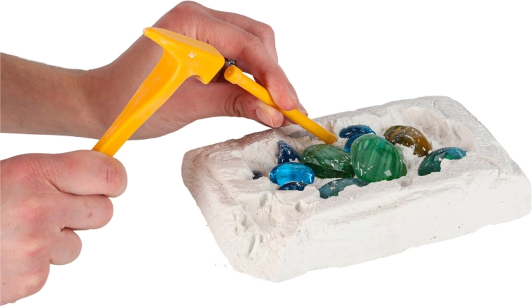 De vraies fouilles à la maison