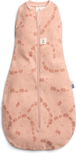 Ergopouch gigoteuse emmaillotage 2-en-1 Cocoon Elephant Parade 6–12 mois, 8–10 kg, 0,2 TOG