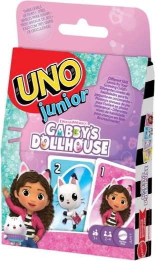 Uno Junior Gabby’s Dollhouse – jeu de cartes pour enfants
