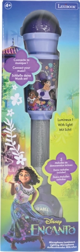 Microphone lumineux Lexibook Encanto avec mélodies