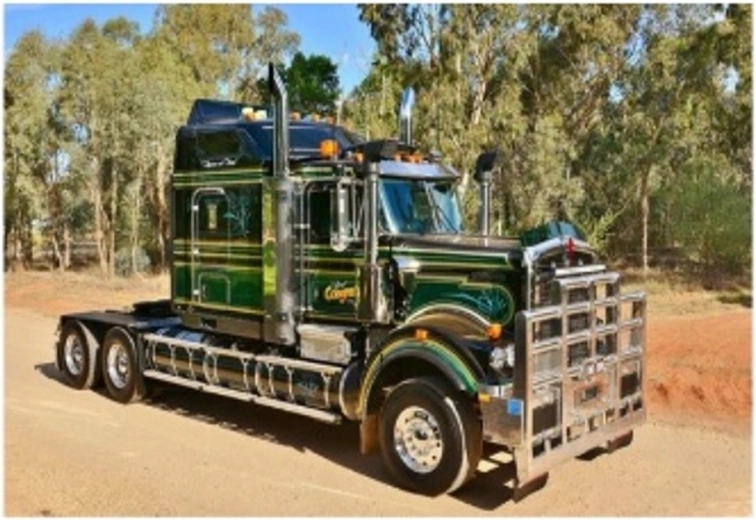 Norimpex Peinture par numéros camion vert 40 × 50 cm