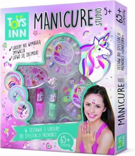 Set de manucure Licorne – 3 vernis