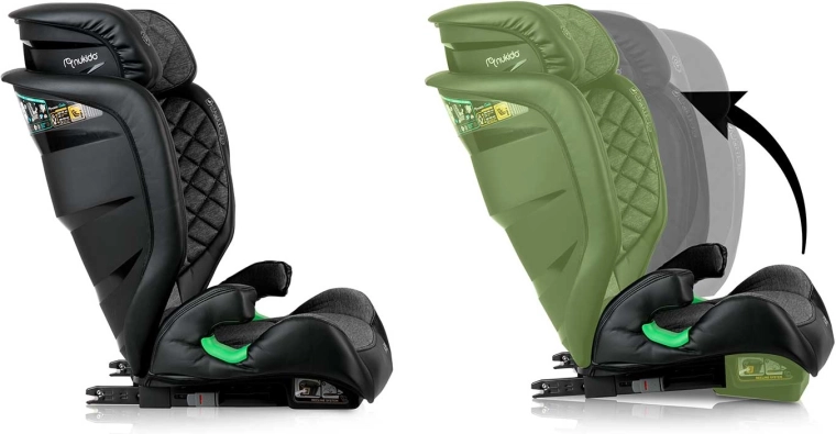 Évolutif avec l’enfant : 12 positions d’appuie-tête