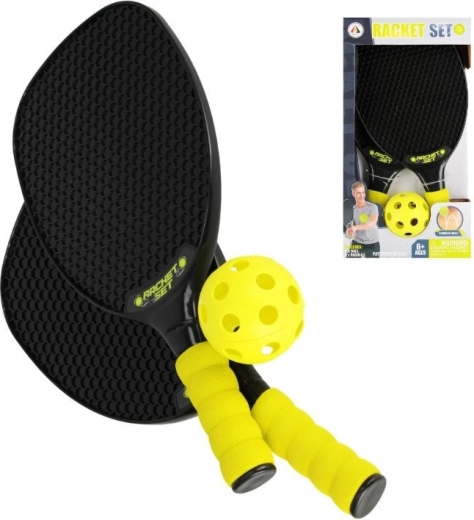 Raquettes de plage avec balle – lot de 2 pièces