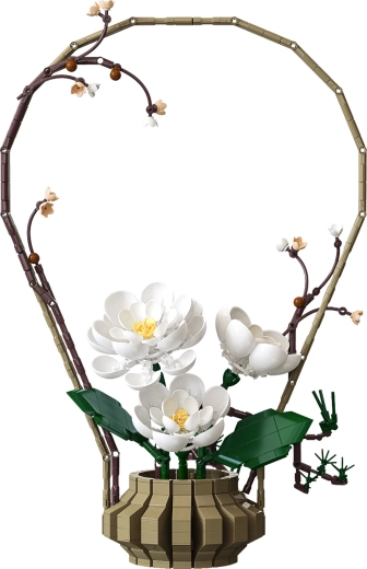 Fleurs hivernales réalistes avec 1001 pièces