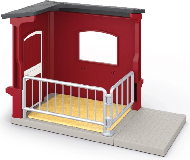 Enclos interactif avec porte ouvrante