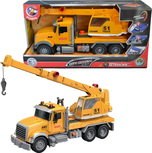 City Service Car, camion-grue à l’échelle 1:12