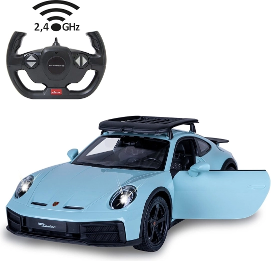 Voiture RC Porsche 911 Dakar 1:14 verte