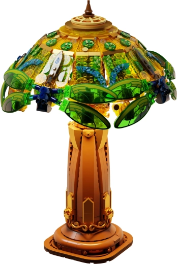 Un design rétro en vitrail qui attire le regard