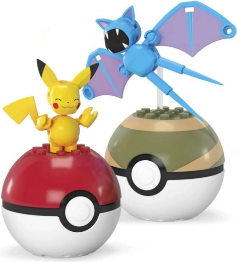 Jeu de construction Pokémon Pikachu et Zubat