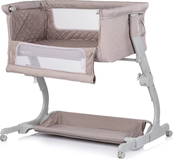 Lit d’appoint sécurisé avec réglage en hauteur