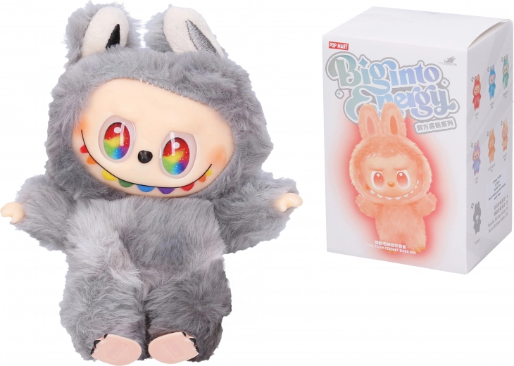 Figurine en peluche Labubu 15 cm avec boucle