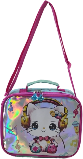 Sac bandoulière fille Petit chat sucré 23,5 cm