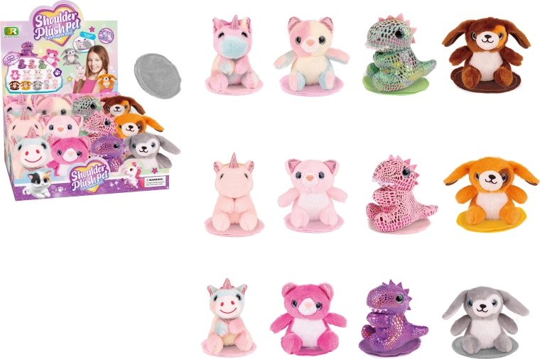Peluche à poser sur l’épaule - 1 pièce