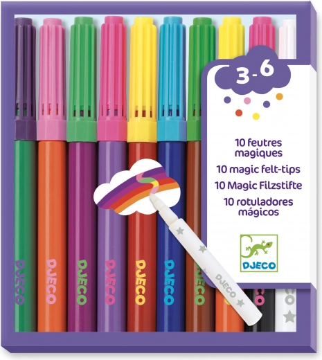 Djeco 10 feutres magiques