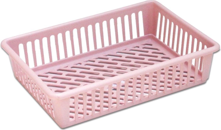 Panier HANDY petit 26 × 18,5 × 7 cm – plastique, assortiment de couleurs