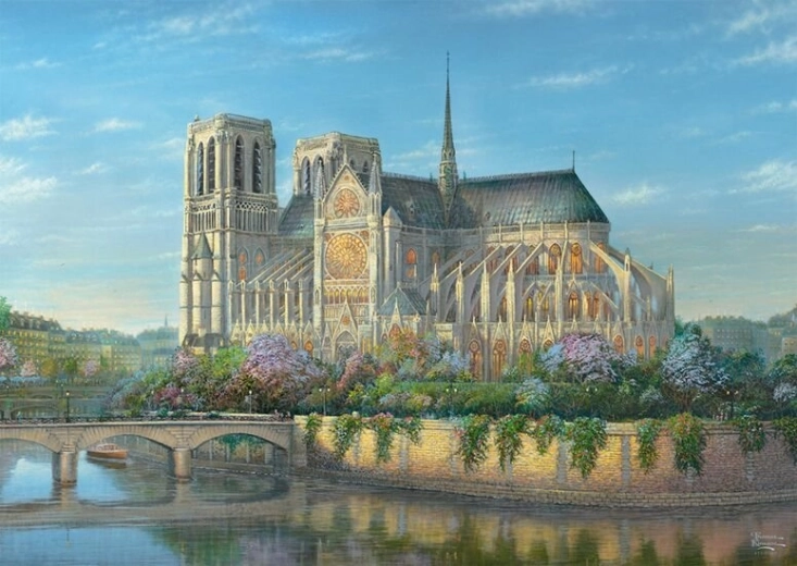Puzzle Notre-Dame 1000 pièces