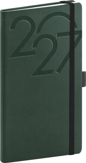 Agenda de poche Notique Ajax 2027 vert