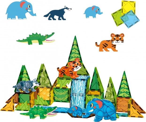 45 pièces pour construire une jungle