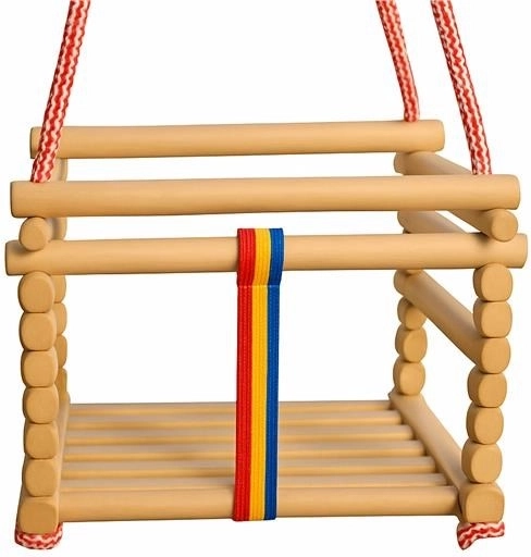 Balançoire pour enfant en hêtre BABY MIX – naturelle