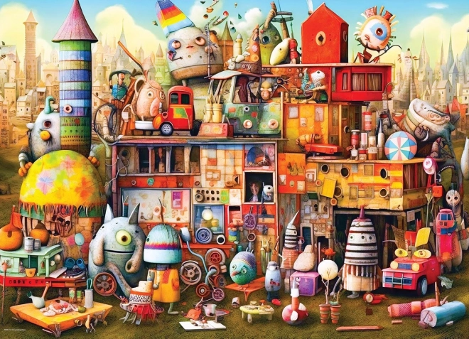 Eurographics puzzle Jouets ratés XL 500 pièces