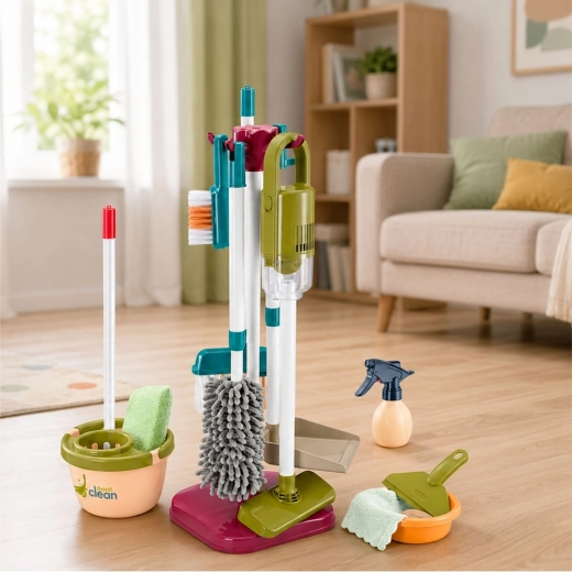 Aspirateur à piles pour un jeu plus réaliste