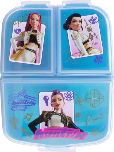 Trois compartiments pour un goûter bien organisé
