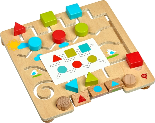 Jeu avec des formes et des modèles