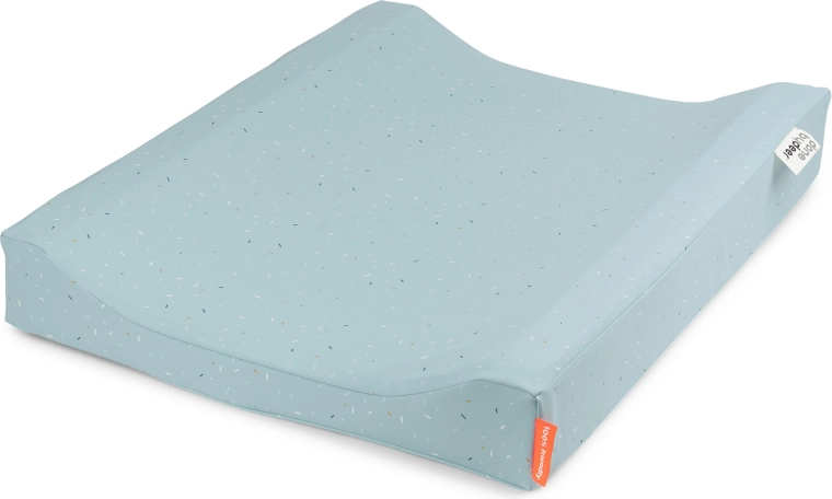 Done by Deer tapis à langer Easy wipe Confetti bleu