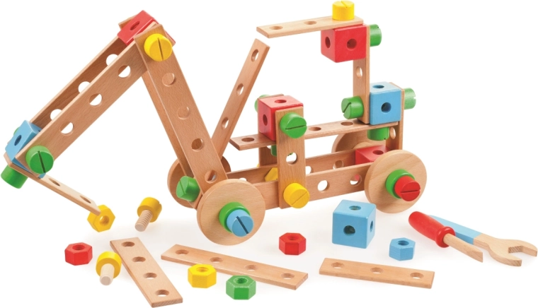 Tidlo Jeu de construction en bois pliable
