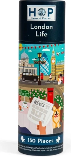 House of Puzzles Mini puzzle La vie londonienne 150 pièces