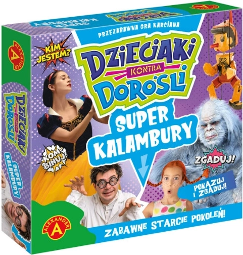 Super charades : Enfants vs. Adultes – jeu de fête familial