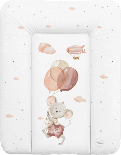 Matelas à langer souple Ceba Baby Basic Mouse 50 × 70 cm