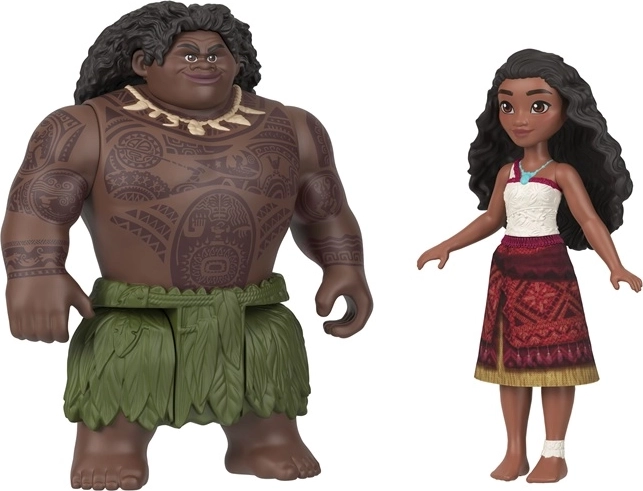 Deux personnages iconiques de Vaiana 2 dans un seul coffret