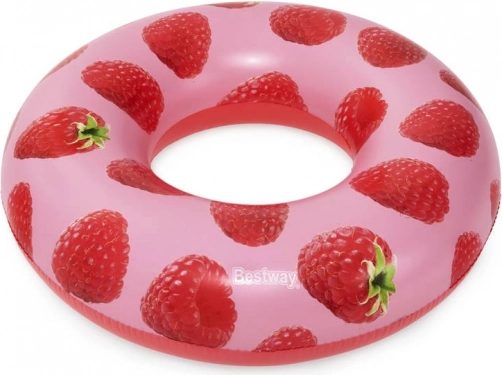 Bouée gonflable parfum framboise 119 cm Bestway