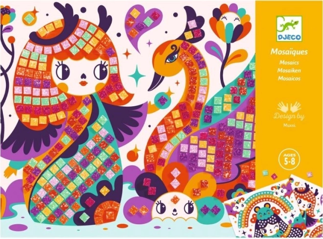 Mosaïque Kokeshi par Djeco