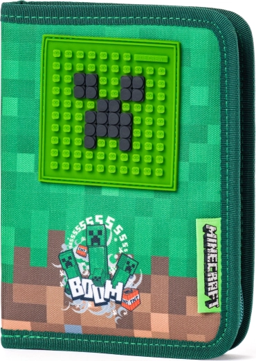 Motif Minecraft et lot de pixels pour Creeper