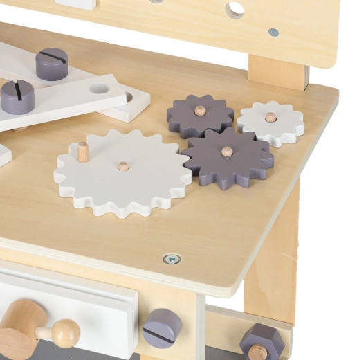 Mécanique éducative avec engrenages