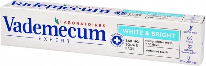 Vademecum Expert White & Bright dentifrice blanchissant 75 ml