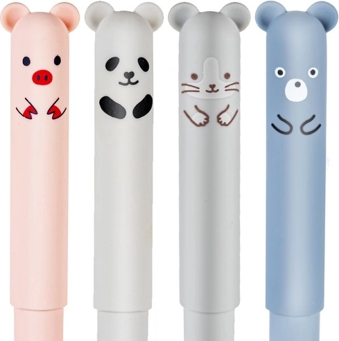 4 stylos adorables dans un seul paquet