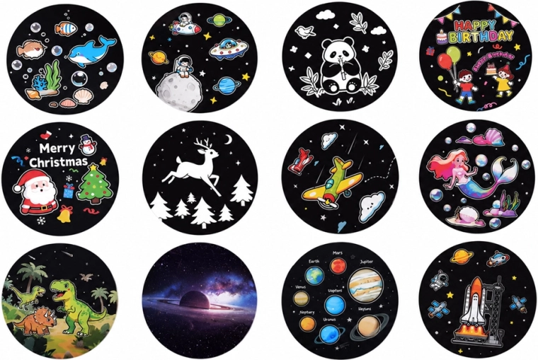 12 motifs interchangeables