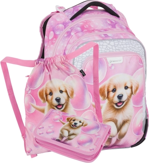 Bagmaster LUMI 26 A petit ensemble scolaire pour élèves de CP – petit chien